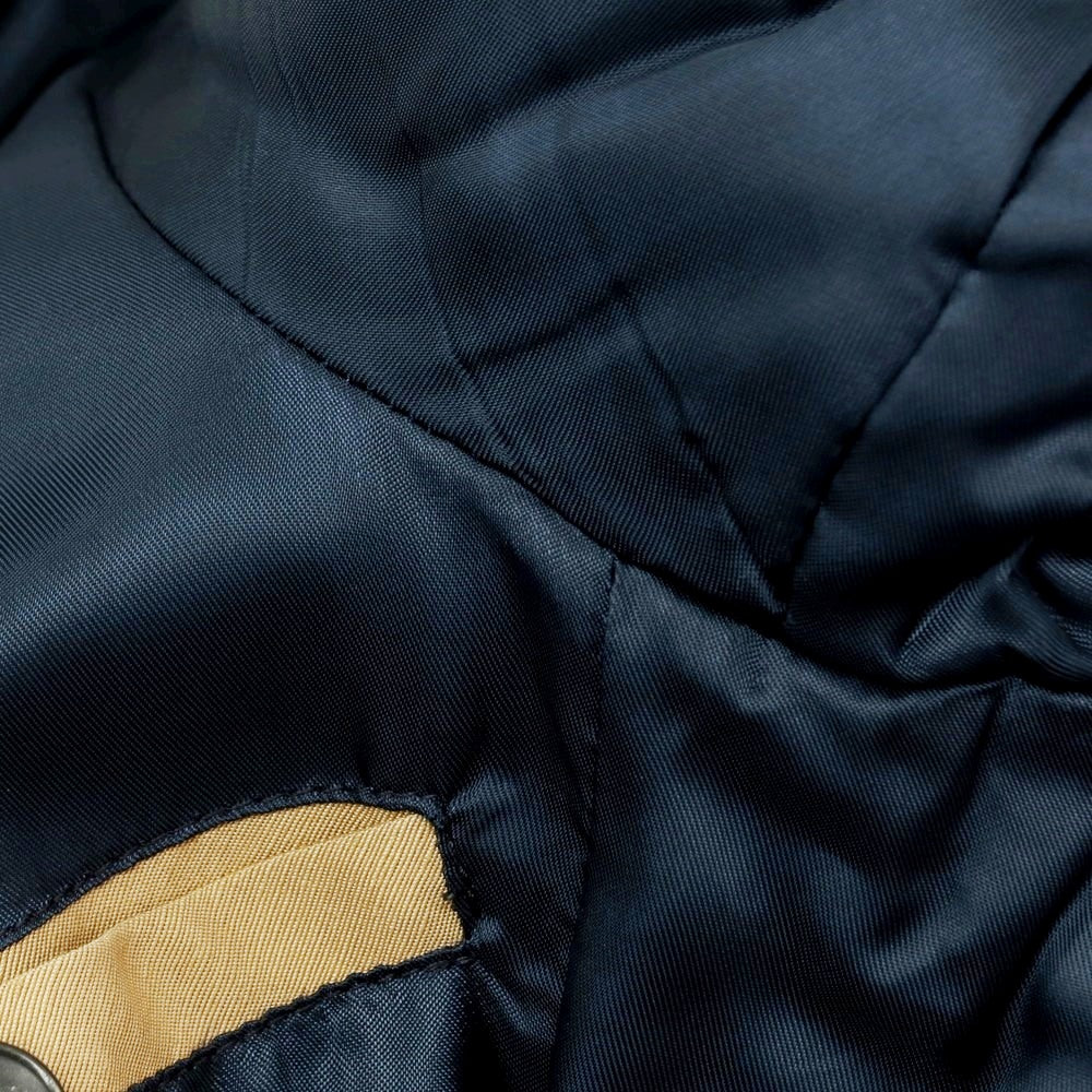 【中古】エンメティ EMMETI スエード系 中綿入り チェスターフィールドコート ブラック【 サイズ表記なし（S位） 】【 状態ランクC 】【 メンズ 】