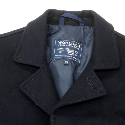 【中古】ウールリッチ WOOLRICH ウールナイロン カジュアルジャケット ネイビー【 XS 】【 状態ランクB 】【 メンズ 】