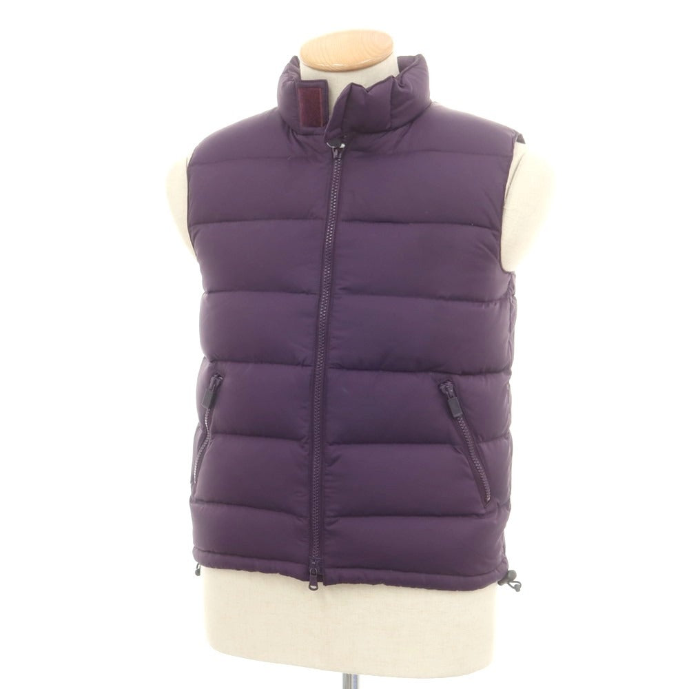 【中古】アスペジ ASPESI ナイロン ダウンベスト パープル【 XS 】【 状態ランクC 】【 メンズ 】