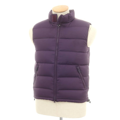【中古】アスペジ ASPESI ナイロン ダウンベスト パープル【 XS 】【 状態ランクC 】【 メンズ 】