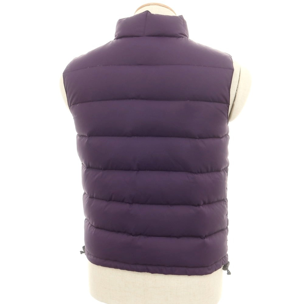 【中古】アスペジ ASPESI ナイロン ダウンベスト パープル【 XS 】【 状態ランクC 】【 メンズ 】
