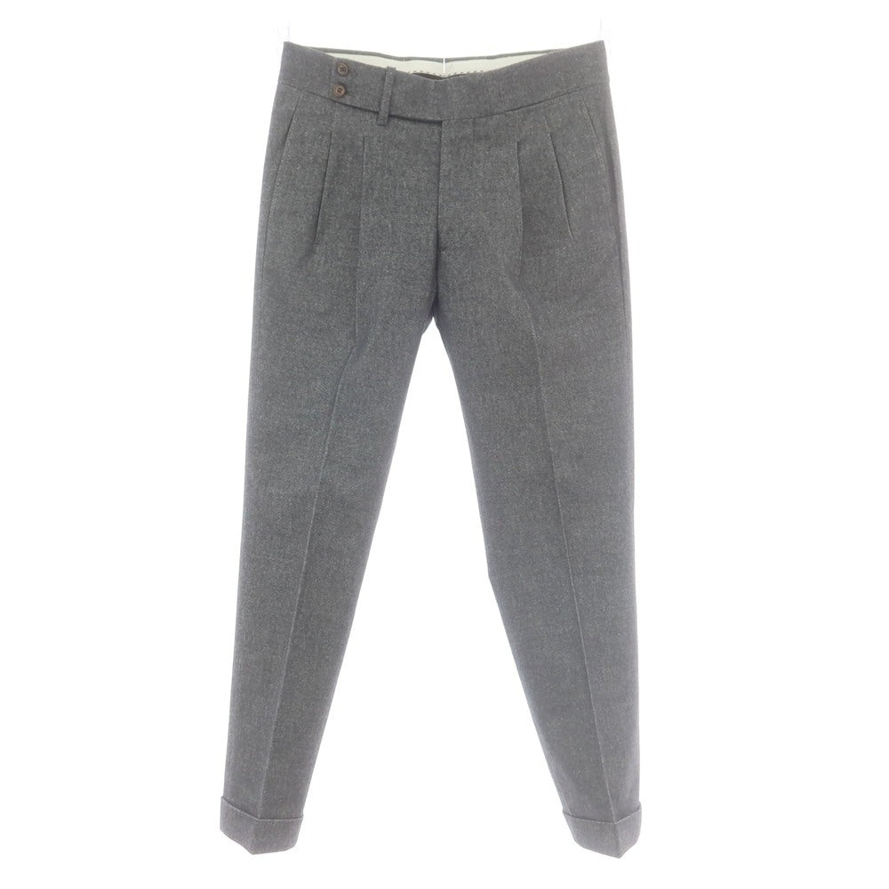 【中古】アントレアミ ENTRE AMIS ストレッチ コットンポリエステルレーヨン カジュアルスラックスパンツ グレー【 31 】【 状態ランクB 】【 メンズ 】