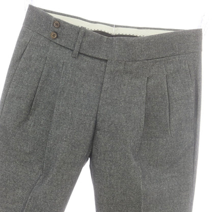 【中古】アントレアミ ENTRE AMIS ストレッチ コットンポリエステルレーヨン カジュアルスラックスパンツ グレー【 31 】【 状態ランクB 】【 メンズ 】