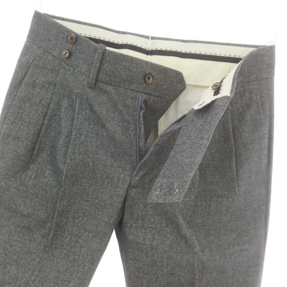 【中古】アントレアミ ENTRE AMIS ストレッチ コットンポリエステルレーヨン カジュアルスラックスパンツ グレー【 31 】【 状態ランクB 】【 メンズ 】