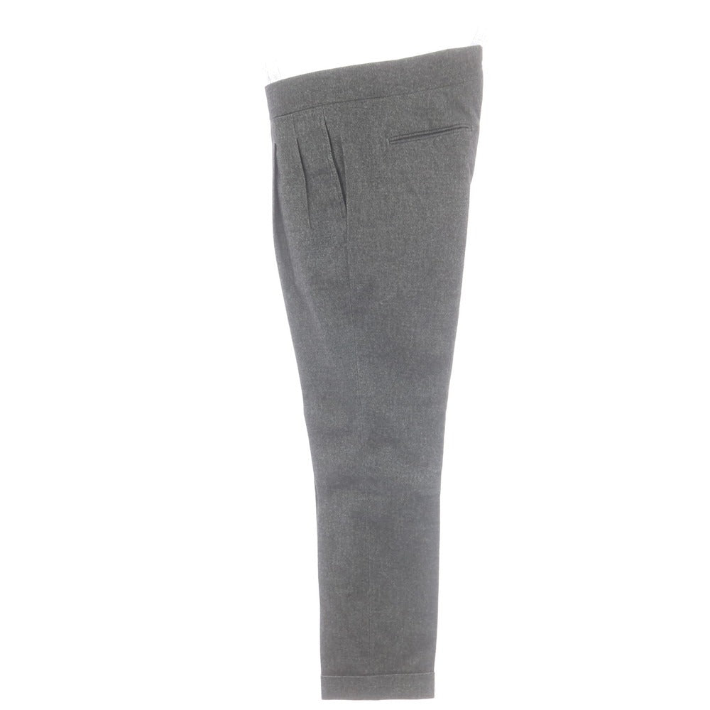 【中古】アントレアミ ENTRE AMIS ストレッチ コットンポリエステルレーヨン カジュアルスラックスパンツ グレー【 31 】【 状態ランクB 】【 メンズ 】