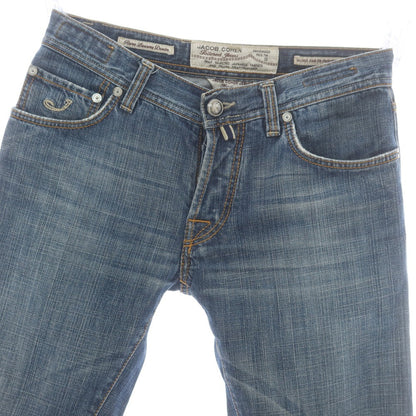 【中古】ヤコブコーエン JACOB COHEN J622 コットン ジーンズ デニムパンツ ネイビー【 31 】【 状態ランクC 】【 メンズ 】
