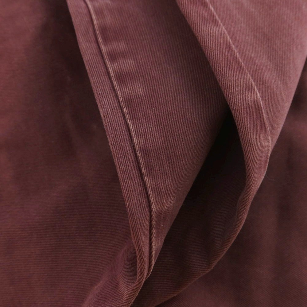 【中古】シビリア SIVIGLIA ストレッチコットン 5ポケットパンツ ワイン【 31 】【 状態ランクC 】【 メンズ 】