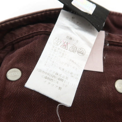 【中古】シビリア SIVIGLIA ストレッチコットン 5ポケットパンツ ワイン【 31 】【 状態ランクC 】【 メンズ 】
