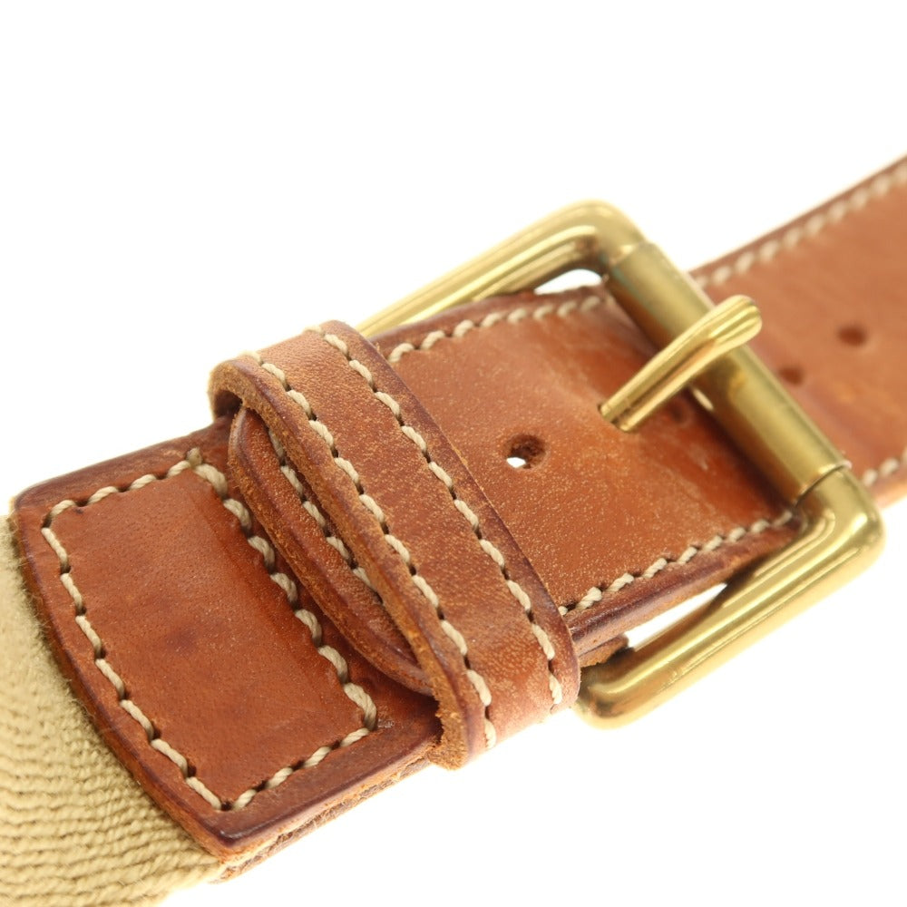 【中古】フェリージ Felisi 218 ナイロン×レザー ショルダーバッグ ブルーxブラウン【 状態ランクC 】【 ユニセックス 】