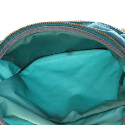 【中古】フェリージ Felisi 218 ナイロン×レザー ショルダーバッグ ブルーxブラウン【 状態ランクC 】【 ユニセックス 】