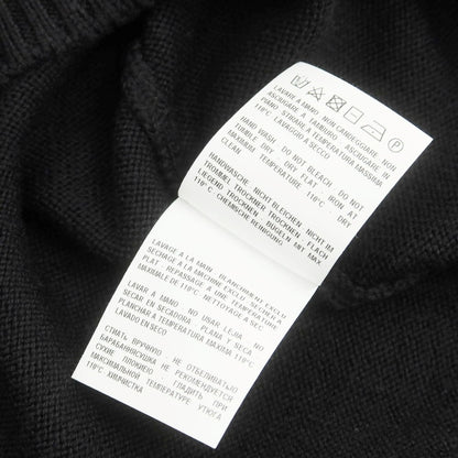 【中古】グランサッソ GRAN SASSO ウール プルオーバーニット ブラック【 50 】【 状態ランクB 】【 メンズ 】