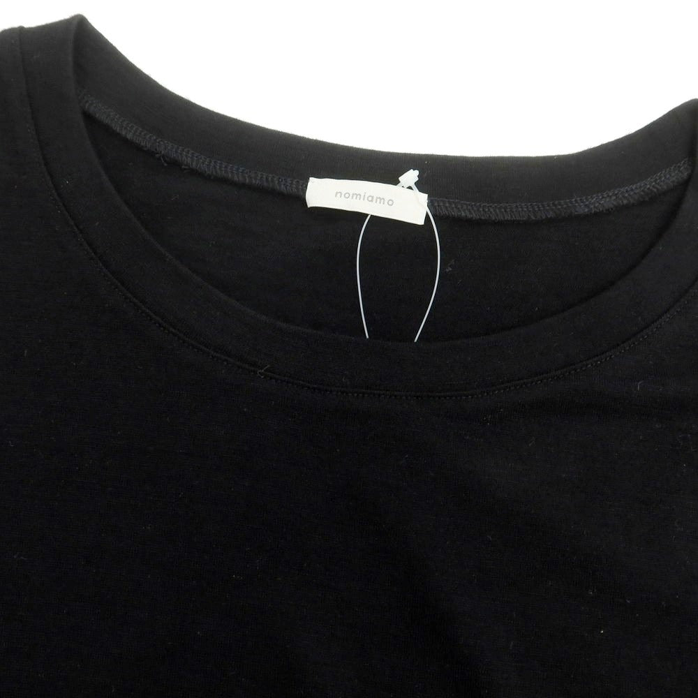 【中古】ノミアモ nomiamo ハイゲージウール プルオーバーニット ブラック【 3 】【 状態ランクB 】【 メンズ 】