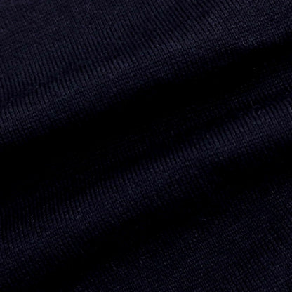 【中古】ロベルトコリーナ ROBERTO COLLINA ハイゲージウール カーディガン ネイビー【 48 】【 状態ランクB 】【 メンズ 】