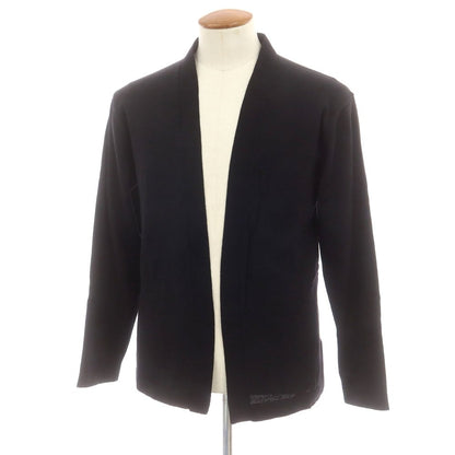 【中古】ロベルトコリーナ ROBERTO COLLINA ハイゲージウール カーディガン ブラック【 48 】【 状態ランクB 】【 メンズ 】