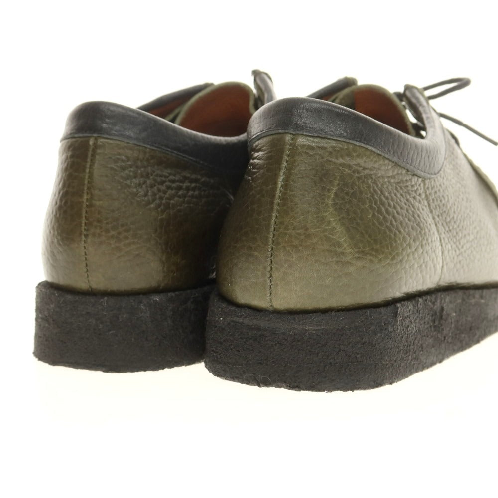 【中古】パドモア アンド バーンズ Padmore &amp; Barnes チロリアンシューズ オリーブ【 7 】【 状態ランクB 】【 メンズ 】