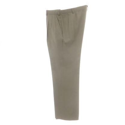 【中古】ブリオーニ Brioni シルク 2つボタンスーツ カーキ【 50 】【 状態ランクC 】【 メンズ 】