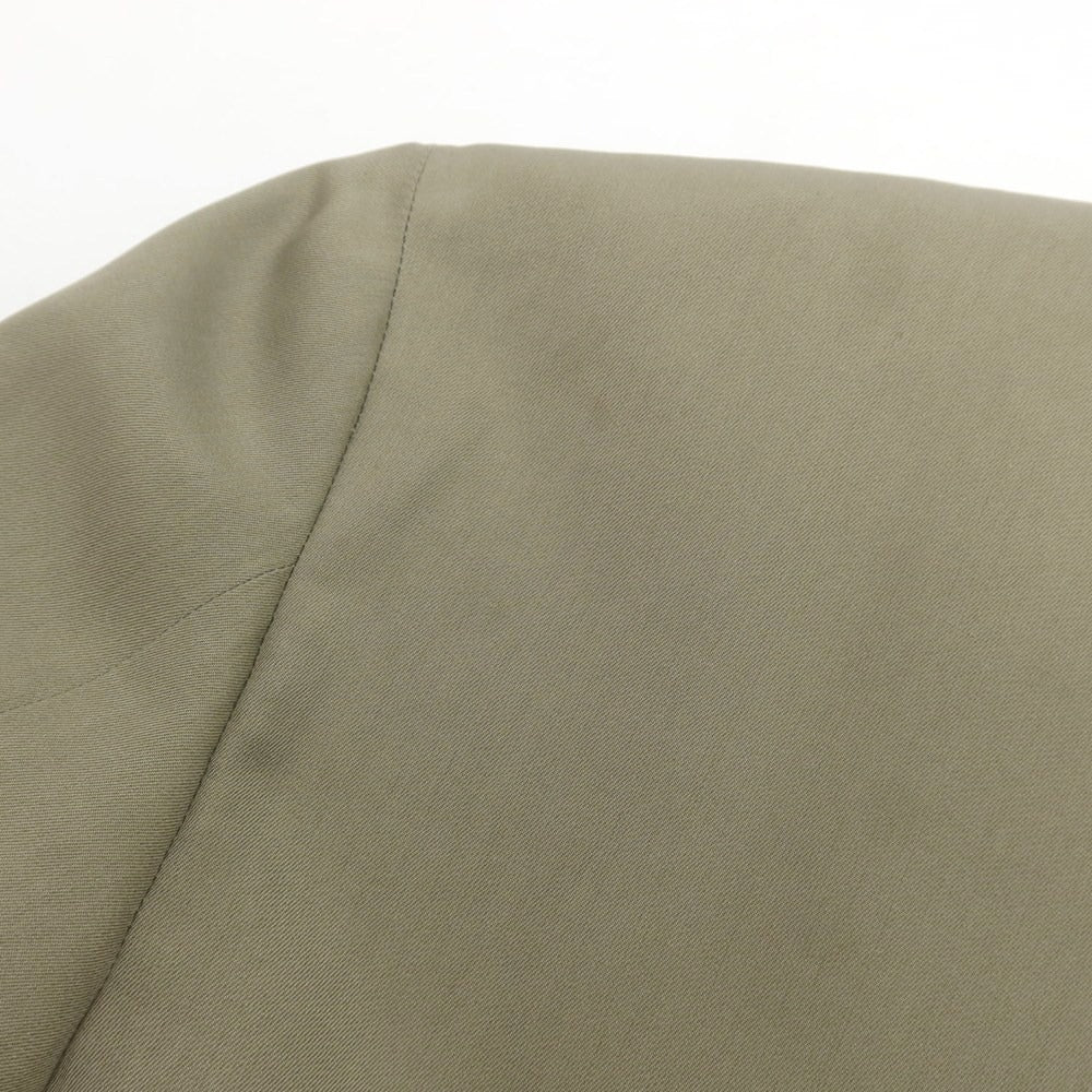 【中古】ブリオーニ Brioni シルク 2つボタンスーツ カーキ【 サイズ50 】【 状態ランクC 】【 メンズ 】 [BPD]