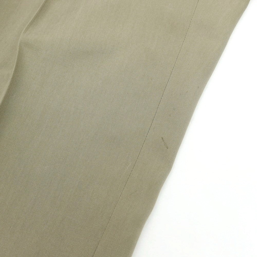 【中古】ブリオーニ Brioni シルク 2つボタンスーツ カーキ【 サイズ50 】【 状態ランクC 】【 メンズ 】 [BPD]