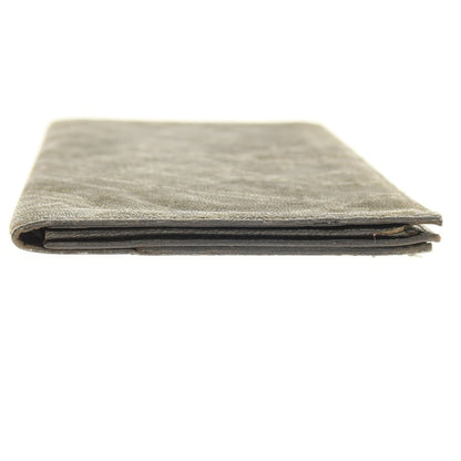 【中古】ヴァレクストラ バレクストラ Valextra エレファントレザー 長財布 グリーン系【 状態ランクC 】【 メンズ 】