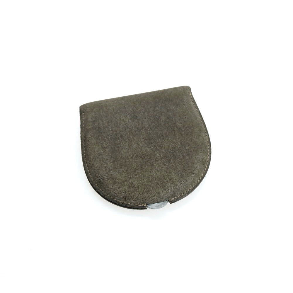 【中古】ヴァレクストラ バレクストラ Valextra エレファント レザー コインケース グリーン系【 状態ランクD 】【 メンズ 】