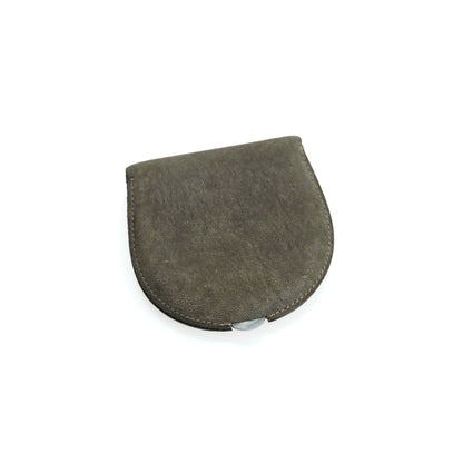 【中古】ヴァレクストラ バレクストラ Valextra エレファント レザー コインケース グリーン系【 状態ランクD 】【 メンズ 】