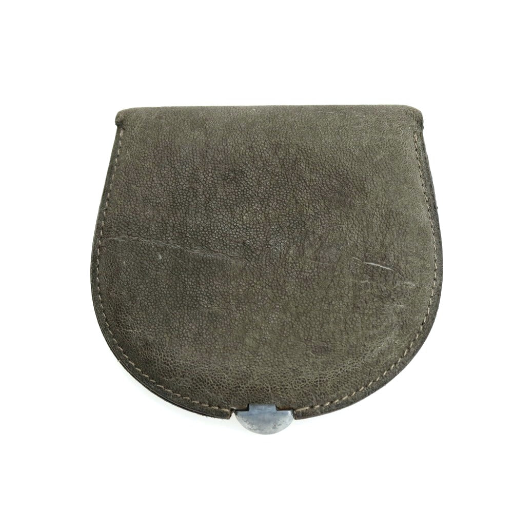 【中古】ヴァレクストラ バレクストラ Valextra エレファント レザー コインケース グリーン系【 状態ランクD 】【 メンズ 】