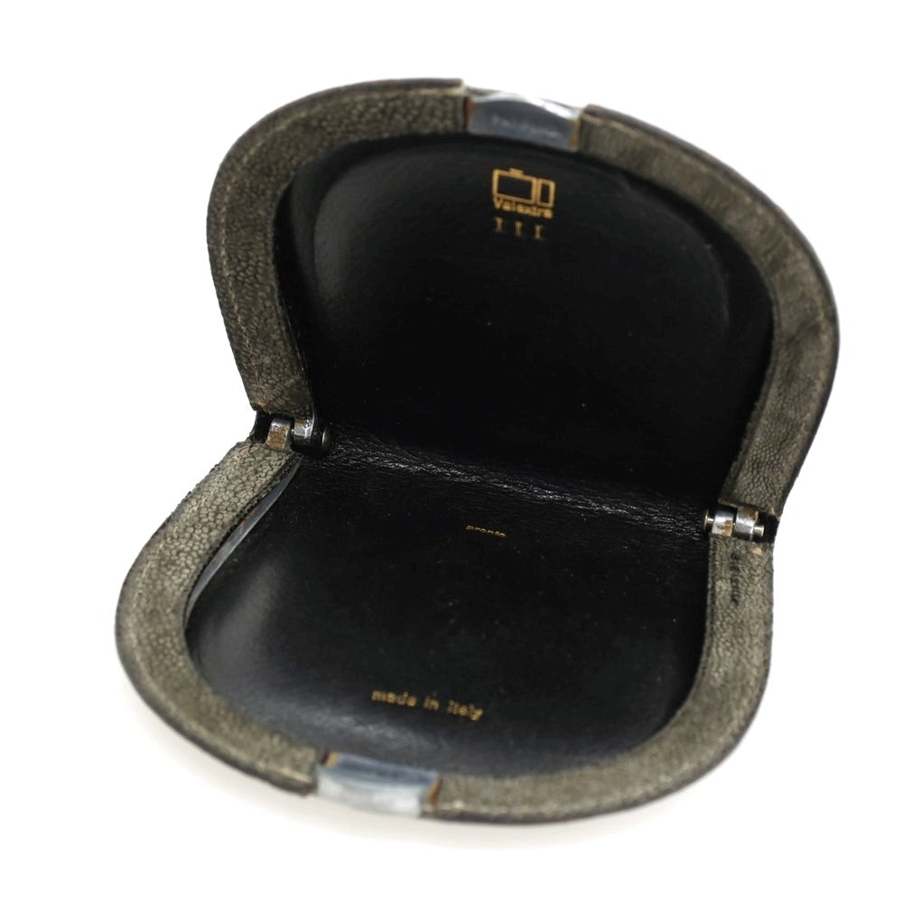 【中古】ヴァレクストラ バレクストラ Valextra エレファント レザー コインケース グリーン系【 状態ランクD 】【 メンズ 】