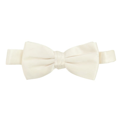 【中古】ブリオーニ Brioni サテンシルク 蝶ネクタイ バタフライ オフホワイト【 状態ランクC 】【 メンズ 】