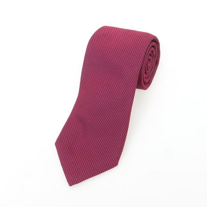 【中古】ドレイクス DRAKES シルク 無地ネクタイ パープル【 状態ランクB 】【 メンズ 】