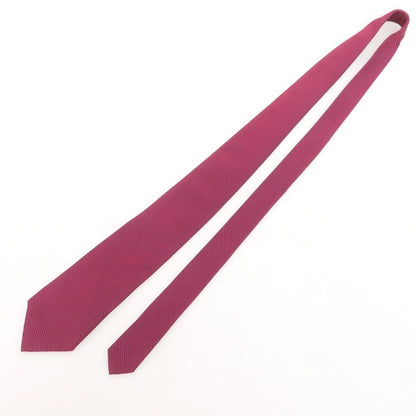 【中古】ドレイクス DRAKES シルク 無地ネクタイ パープル【 状態ランクB 】【 メンズ 】