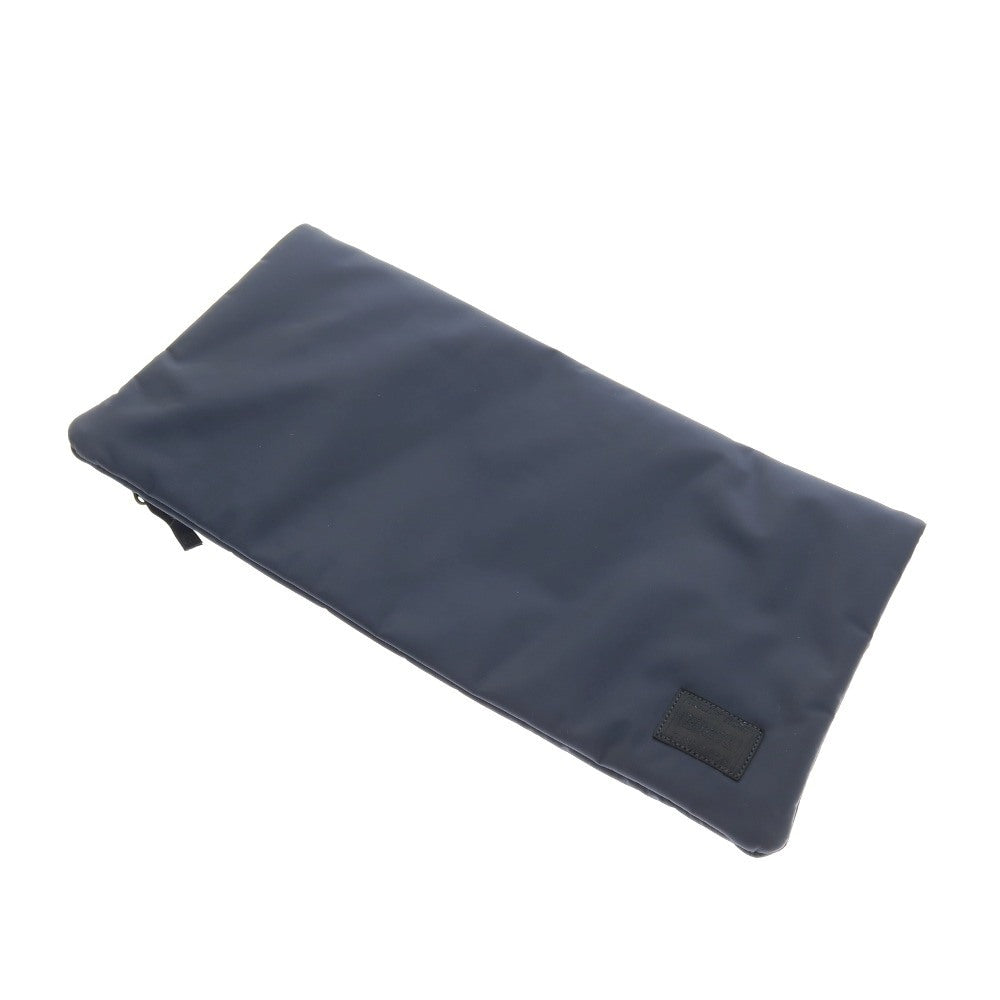 【中古】ヘッドポーター HEAD PORTER MASTER NAVY ポリエステル クラッチバッグ ネイビー【 状態ランクC 】【 ユニセックス 】[CPD]
