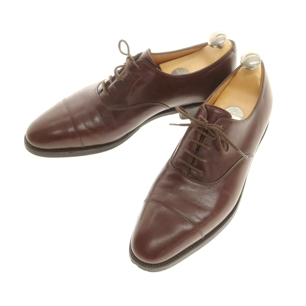 【中古】ジョンロブ John Lobb CITY2 ストレートチップ ドレスシューズ ブラウン【 7D 】【 状態ランクB 】【 メンズ 】