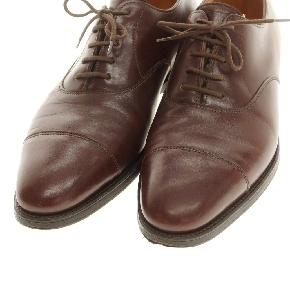 【中古】ジョンロブ John Lobb CITY2 ストレートチップ ドレスシューズ ブラウン【 7D 】【 状態ランクB 】【 メンズ 】