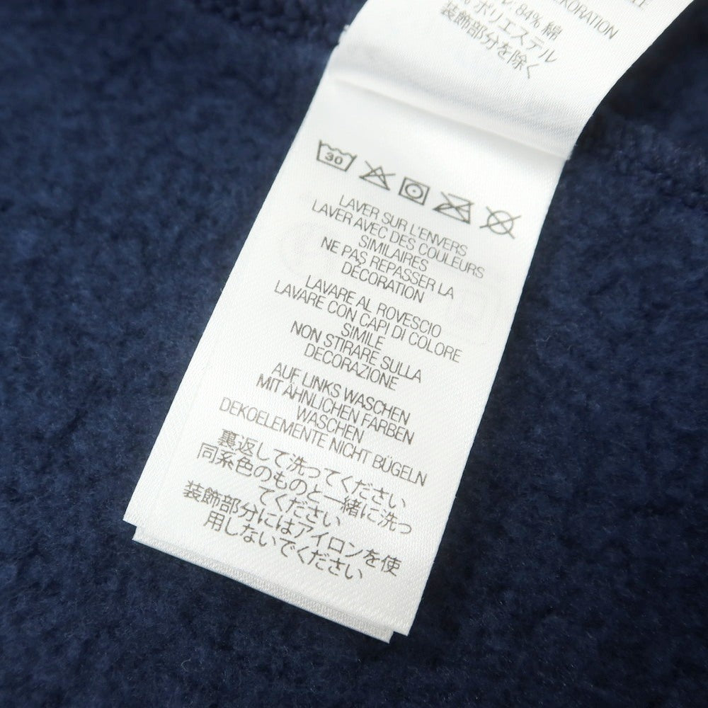 【中古】シュプリーム Supreme 2025年秋冬 Classic Logo Shop Hooded Sweatshirt パーカー ネイビー【 M 】【 状態ランクC 】【 メンズ 】