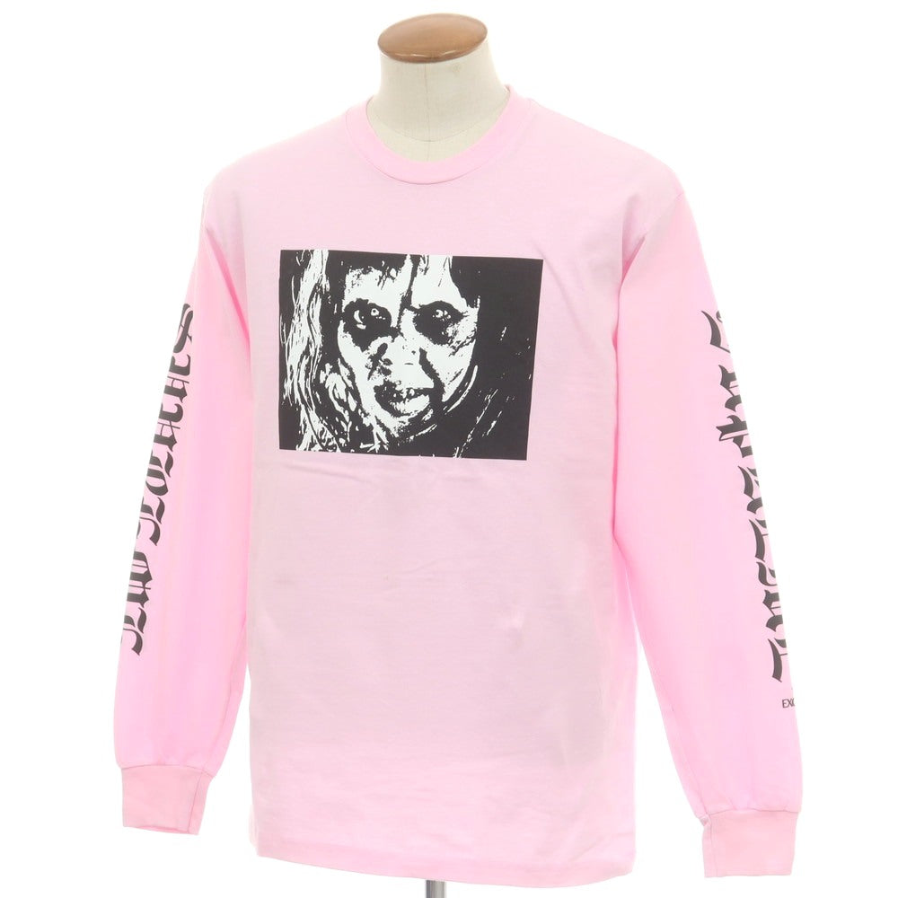 【中古】シュプリーム Supreme ×The Exorcist × 楳図かずお 2025年秋冬 The Exorcist Mother L/S Tee 長袖Ｔシャツ ライトピンク【 M 】【 状態ランクB 】【 メンズ 】