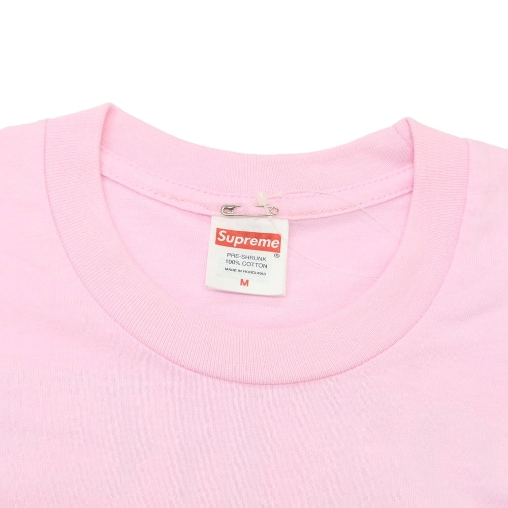 【中古】シュプリーム Supreme ×The Exorcist × 楳図かずお 2025年秋冬 The Exorcist Mother L/S Tee 長袖Ｔシャツ ライトピンク【サイズM】【 状態ランクB 】【 メンズ 】[CPD]
