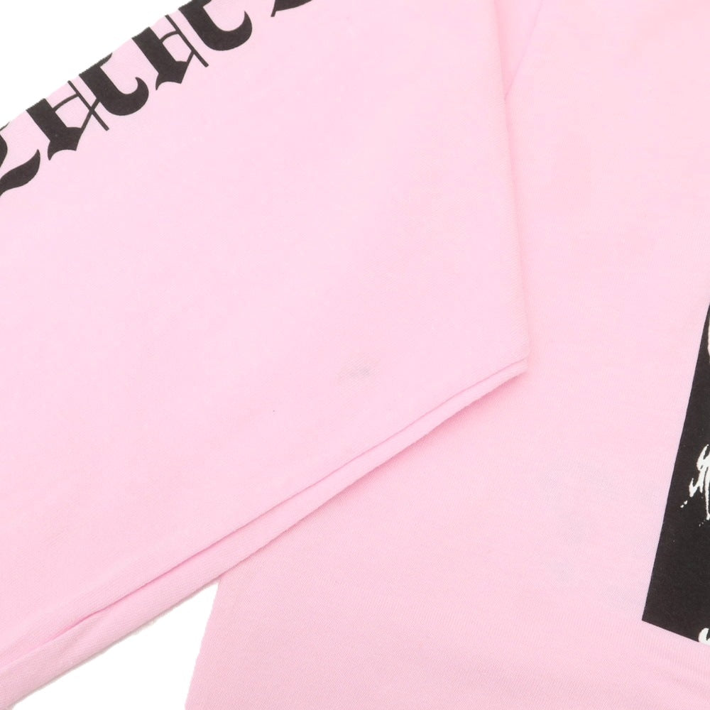 【中古】シュプリーム Supreme ×The Exorcist × 楳図かずお 2025年秋冬 The Exorcist Mother L/S Tee 長袖Ｔシャツ ライトピンク【サイズM】【 状態ランクB 】【 メンズ 】[CPD]