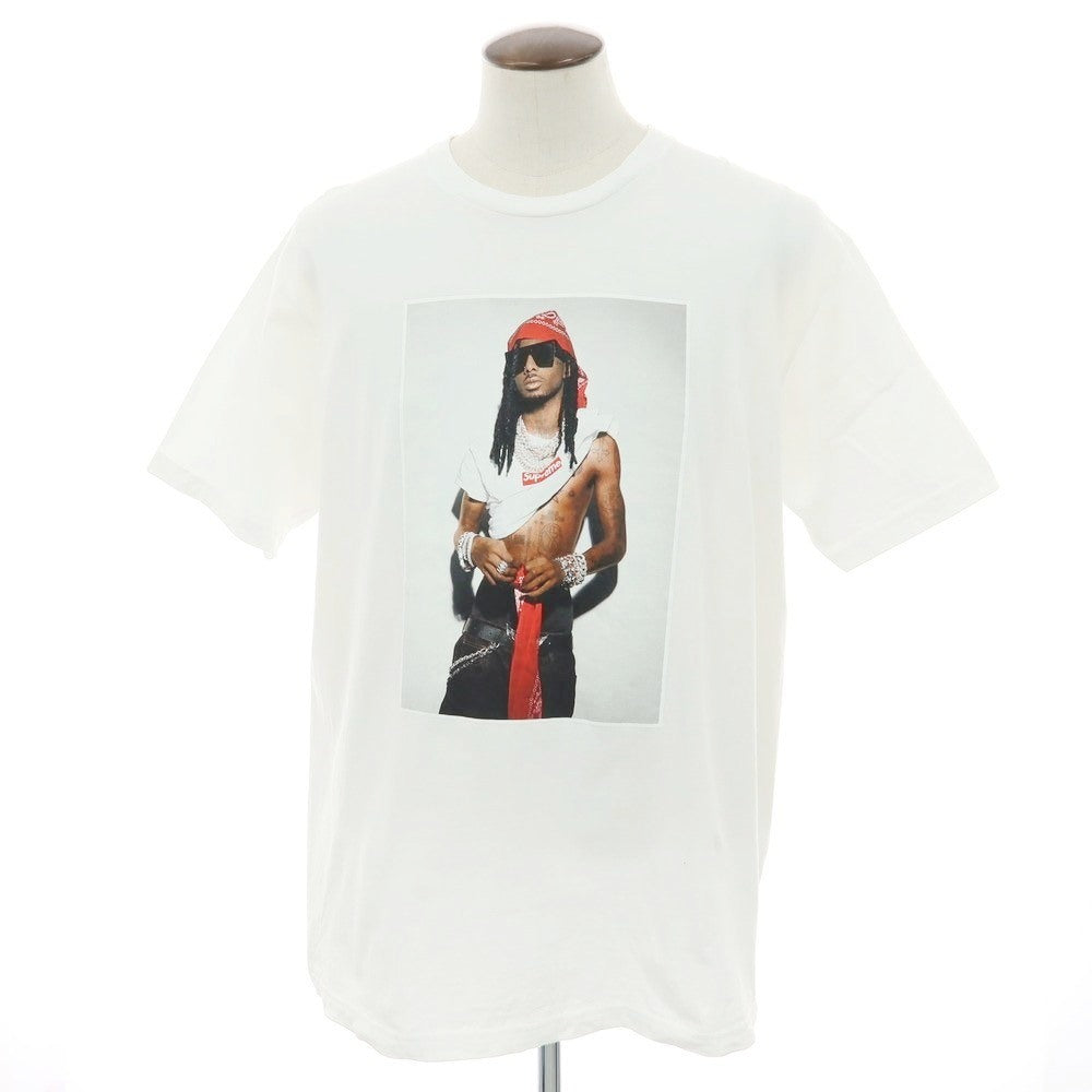 【中古】シュプリーム Supreme 2025年秋冬 Playboi Carti Tee コットン 半袖Ｔシャツ ホワイト【 サイズXL 】【 状態ランクB 】【 メンズ 】 [CPD]