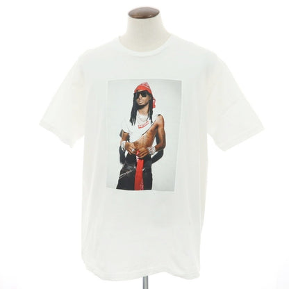 【中古】シュプリーム Supreme 2025年秋冬 Playboi Carti Tee コットン 半袖Ｔシャツ ホワイト【 XL 】【 状態ランクB 】【 メンズ 】