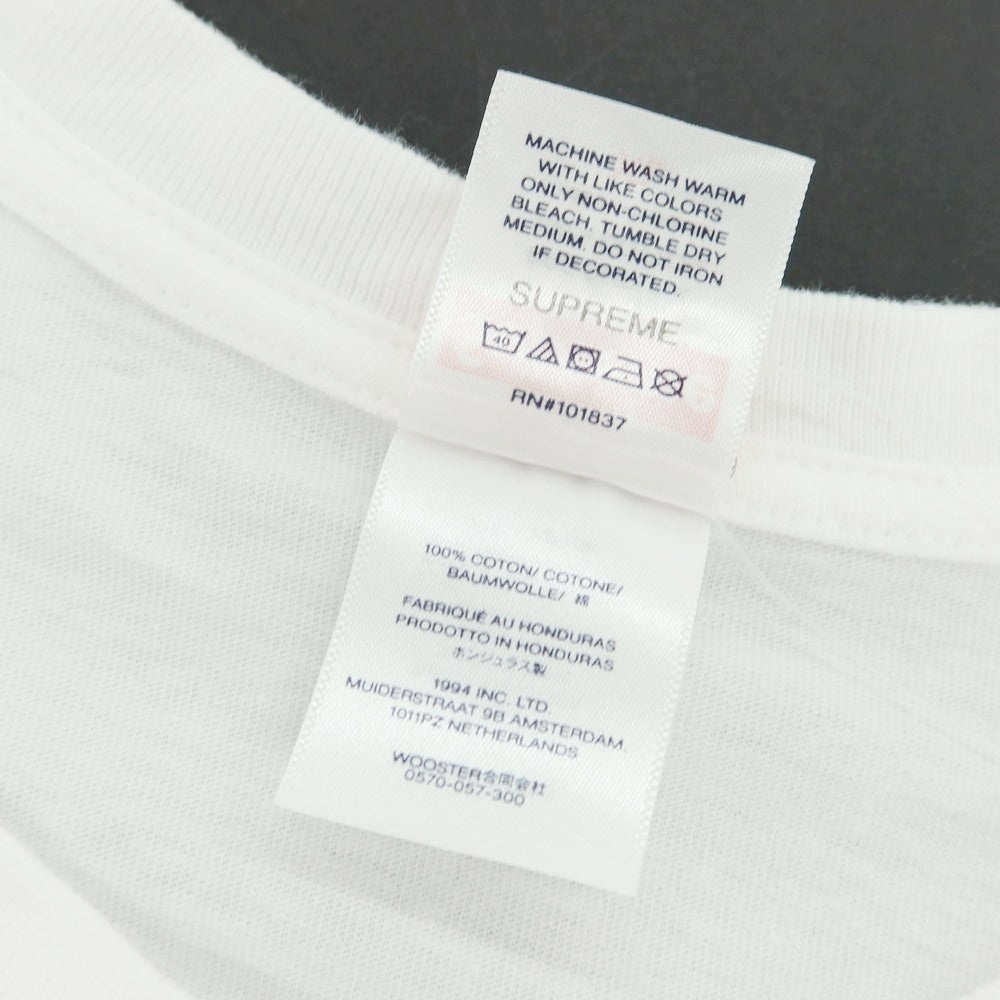 【中古】シュプリーム Supreme 2025年秋冬 Playboi Carti Tee コットン 半袖Ｔシャツ ホワイト【 サイズXL 】【 状態ランクB 】【 メンズ 】 [CPD]
