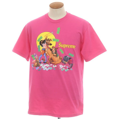 【中古】シュプリーム Supreme 2025年秋冬 All Dogs Go To Heaven Tee 半袖Ｔシャツ ピンク【 M 】【 状態ランクA 】【 メンズ 】