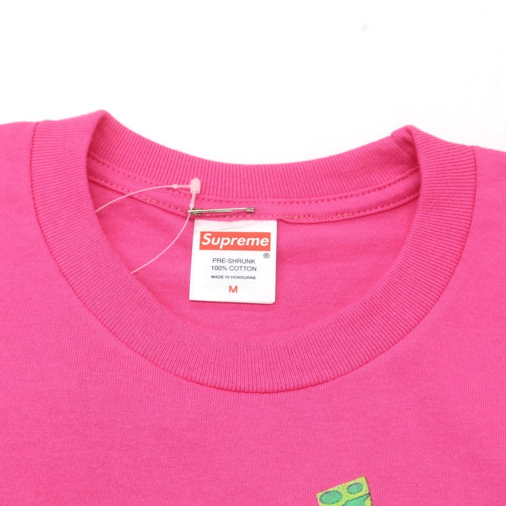 【中古】シュプリーム Supreme 2025年秋冬 All Dogs Go To Heaven Tee 半袖Ｔシャツ ピンク【 M 】【 状態ランクA 】【 メンズ 】