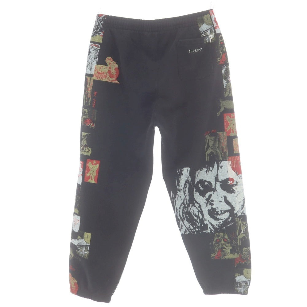 【中古】シュプリーム Supreme ×The Exorcist、楳図かずお 2025年秋冬 The Exorcist Sweatpant スウェットパンツ ブラック【 XL 】【 状態ランクB 】【 メンズ 】