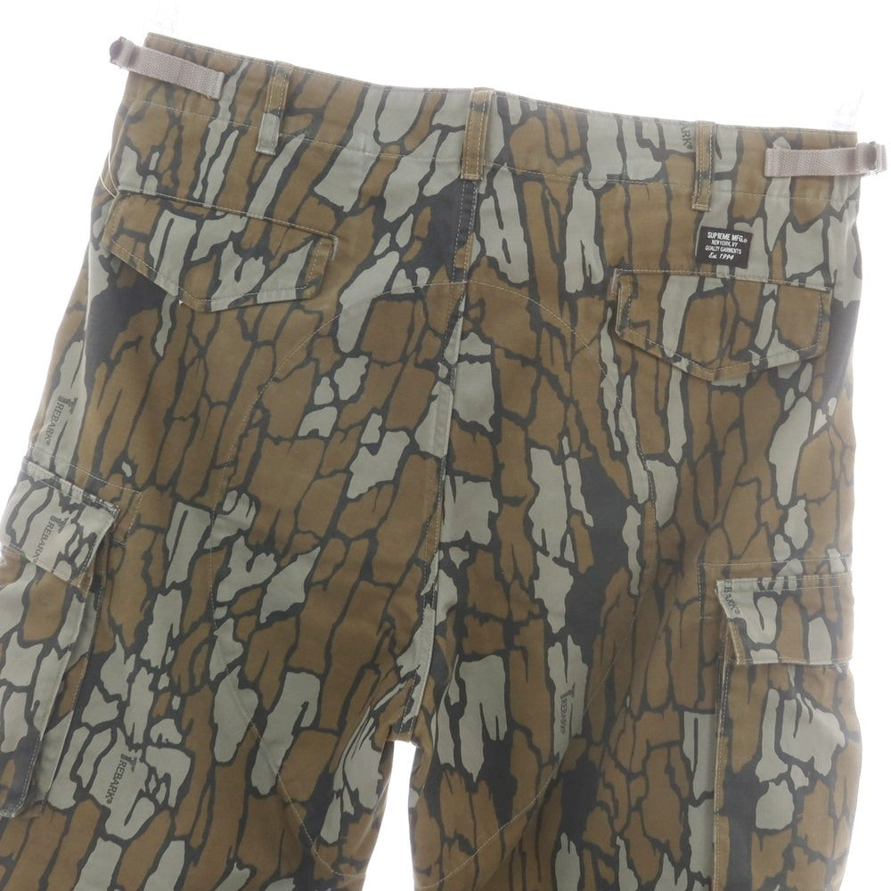 【中古】シュプリーム Supreme 2025年春夏 Cargo Pant コットン カーゴパンツ ブラウンxオリーブ【 34 】【 状態ランクB 】【 メンズ 】