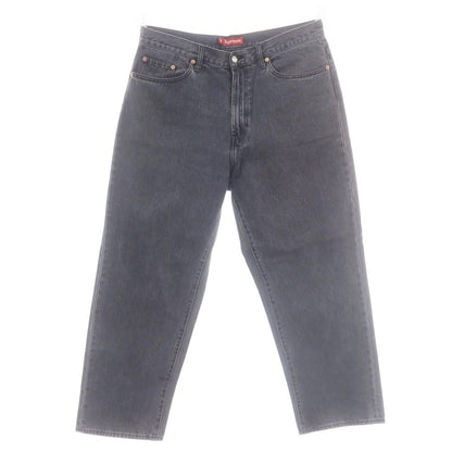 【中古】シュプリーム Supreme 2023年春夏 Baggy Jean ジーンズ デニムパンツ ブラック【 34 】【 状態ランクC 】【 メンズ 】