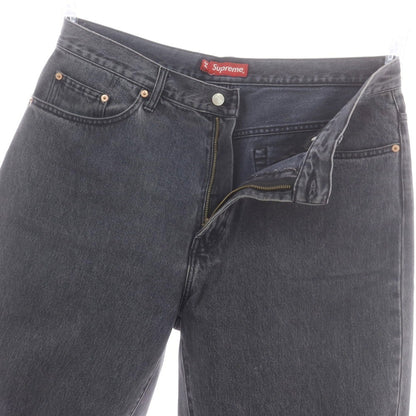【中古】シュプリーム Supreme 2023年春夏 Baggy Jean ジーンズ デニムパンツ ブラック【 34 】【 状態ランクC 】【 メンズ 】