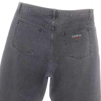 【中古】シュプリーム Supreme 2023年春夏 Baggy Jean ジーンズ デニムパンツ ブラック【 34 】【 状態ランクC 】【 メンズ 】