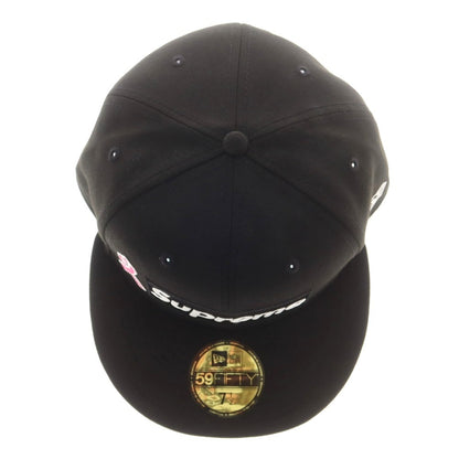 【中古】シュプリーム Supreme 2025年秋冬 Breast Cancer Awareness Box Logo New Era キャップ ブラック【 7 1/2 】【 状態ランクA 】【 メンズ 】