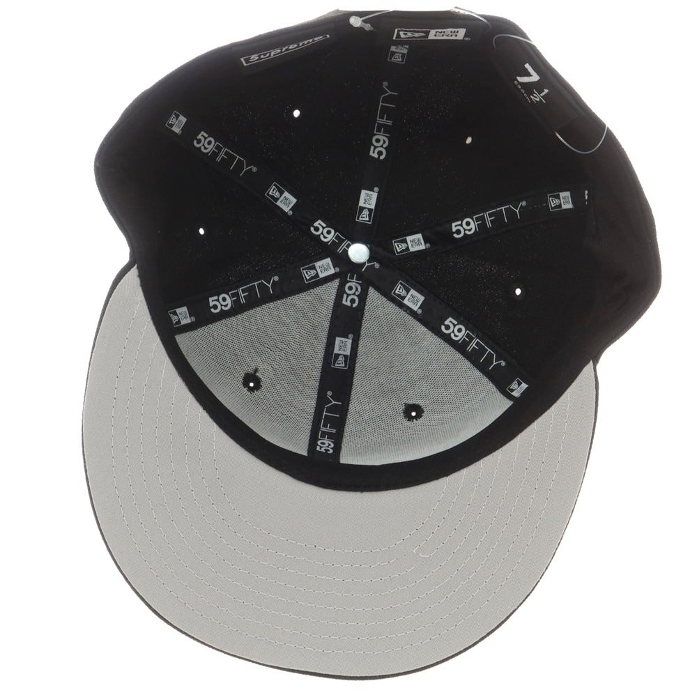 【中古】シュプリーム Supreme 2025年秋冬 Breast Cancer Awareness Box Logo New Era キャップ ブラック【 7 1/2 】【 状態ランクA 】【 メンズ 】