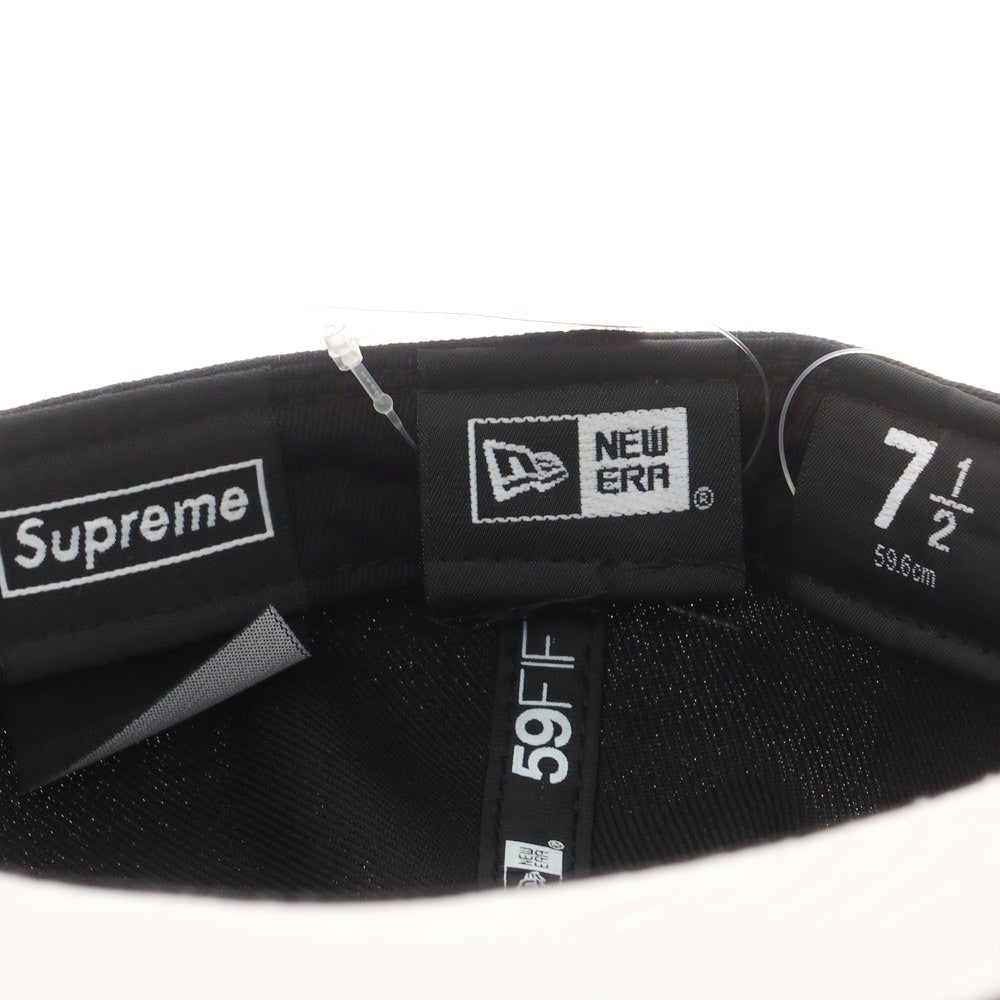 【中古】シュプリーム Supreme 2025年秋冬 Breast Cancer Awareness Box Logo New Era キャップ ブラック【 7 1/2 】【 状態ランクA 】【 メンズ 】